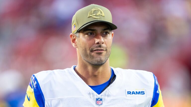 Jimmy Garoppolo Considering Retirement; Rams’ Ty Simpson Connections Slowed After Trent McDuffie Trade