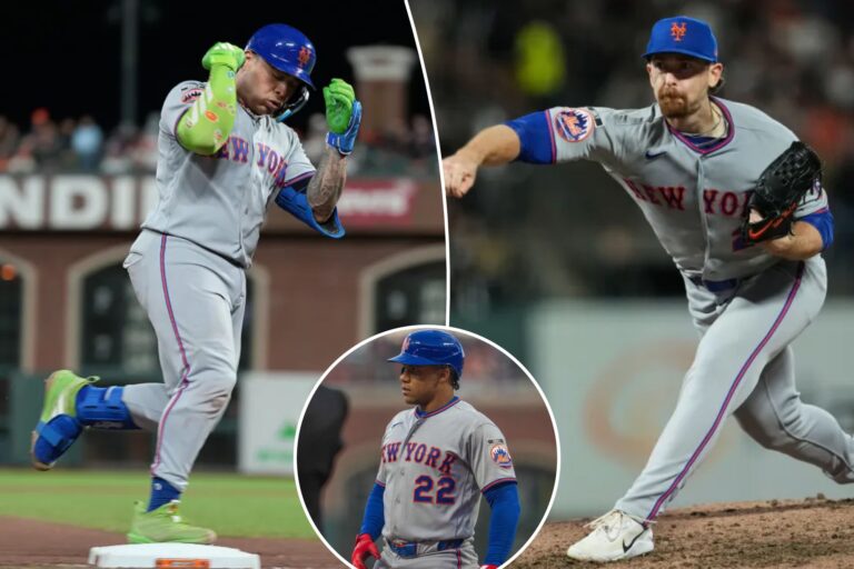 Juan Soto’s early exit hangs over Mets’ all-around rout of Giants