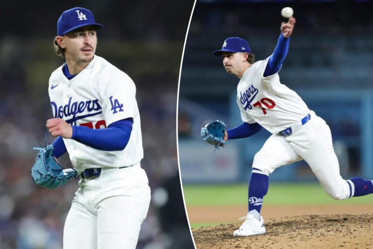 Justin Wrobleski flirts with shutout as Dodgers mow down slumping Mets