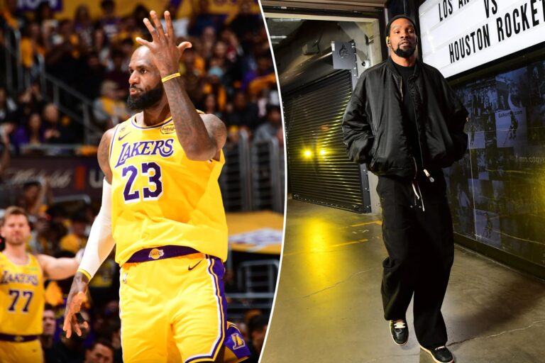 Kevin Durant injury changes everything: The Lakers could win this