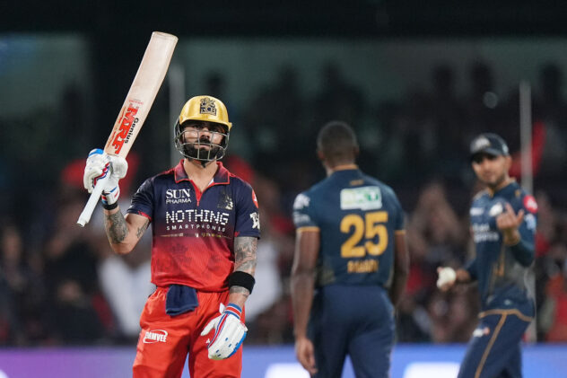 Kohli, Padikkal hit fifties as RCB ace the chase against GT