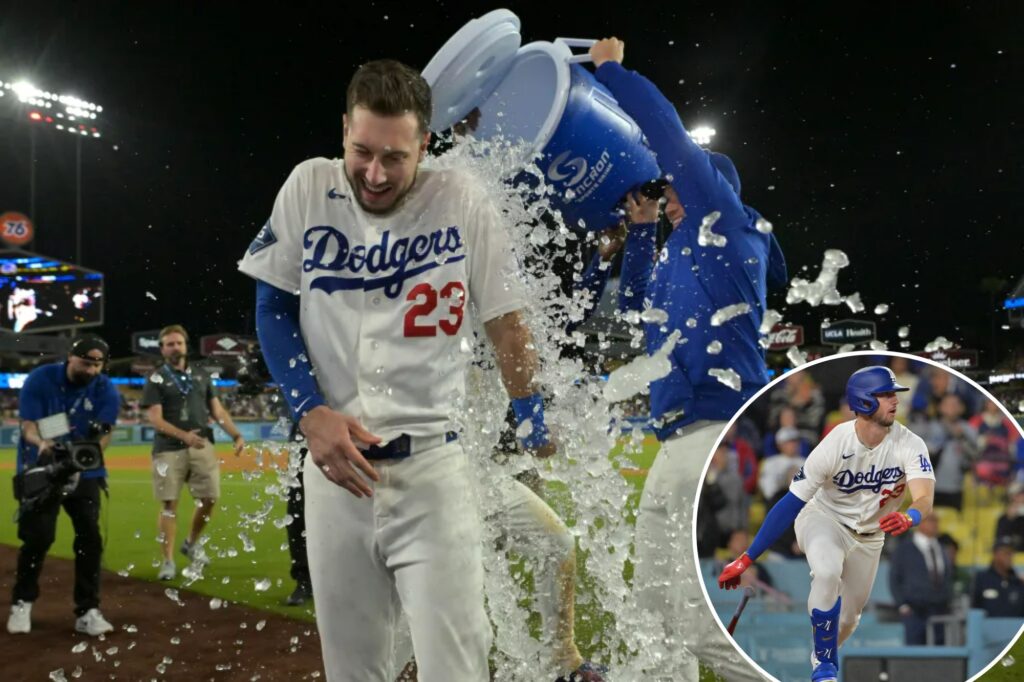 Kyle Tucker delivers his biggest Dodgers moment yet to cap furious rally in walk-off win over Marlins