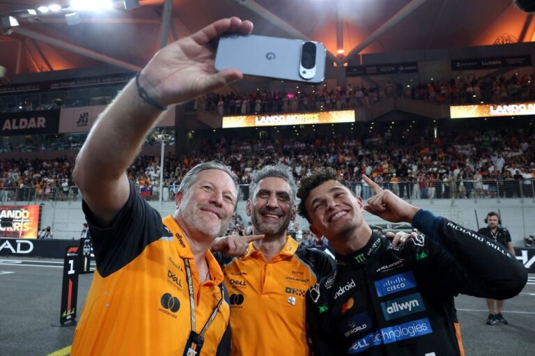 Lando Norris names four most influential people in his F1 career