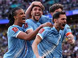 Man City 2-1 Southampton: Nico Gonzalez and Jeremy Doku book Pep Guardiola's side fourth FA Cup final on the trot as domestic treble-chasers survive Saints scare