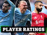 Man City 4-0 Liverpool - PLAYER RATINGS: Which star was 'mesmeric'? Who looked like a shadow of their former self? And who beat hat-trick hero Erling Haaland to be named man of the match?
