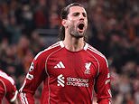 Man City vs Liverpool - COMBINED XI: Stats boffins reveal just FOUR Reds stars make superteam amid stuttering season for Arne Slot's side - and which surprise England star gets the nod?