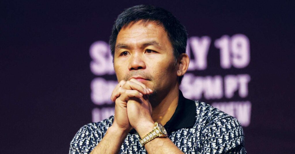 Manny Pacquiao's next fight in jeopardy: "We don't know if it's still happening"