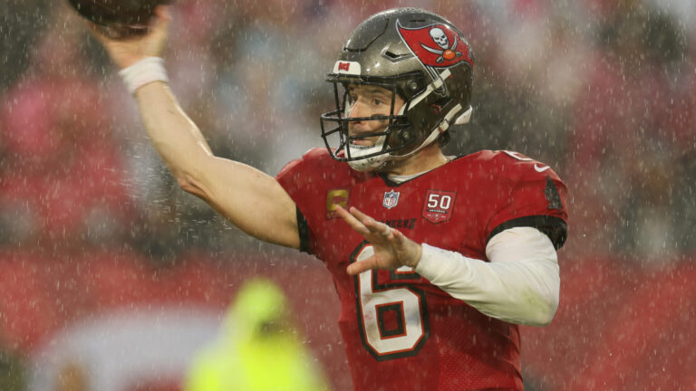 NFC Notes: Baker Mayfield, Bijan Robinson, Buccaneers, Falcons, Panthers