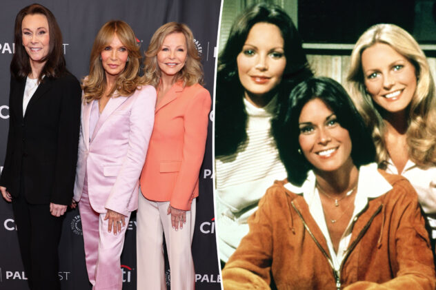 Original ‘Charlie’s Angels’ stars reunite for 50th anniversary event in LA