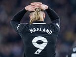 Pep Guardiola launches staunch defence of goal-shy Erling Haaland amid Manchester City star's barren run - but insists striker is NOT injured