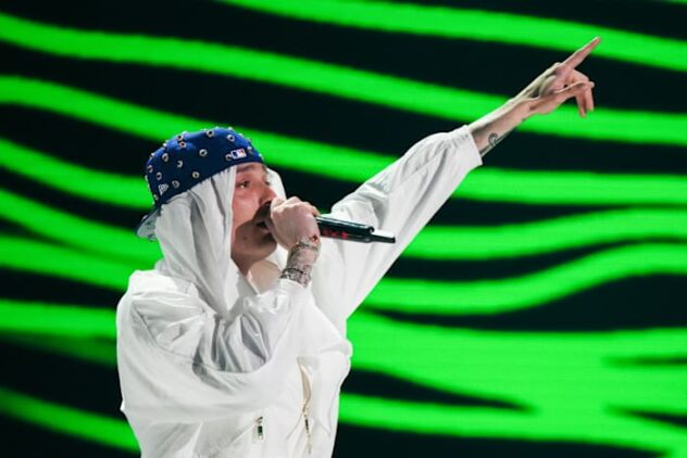 Peso Pluma surprises Samuel Clemens HS with visit before San Antonio concert