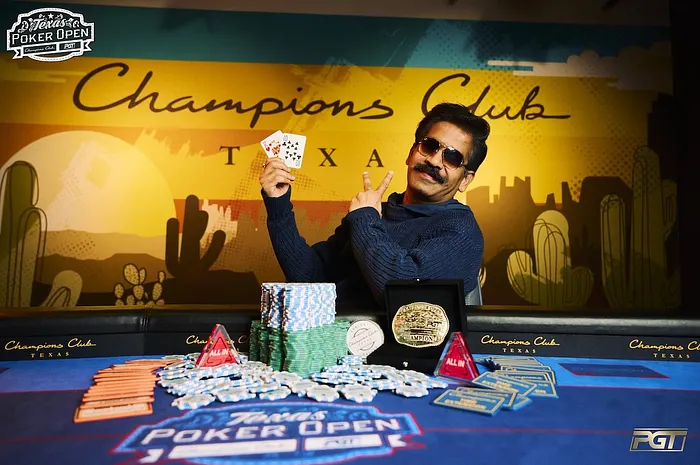 PGT Texas Poker Open at Champions Club Will Feature $1 Million GTD Main Event