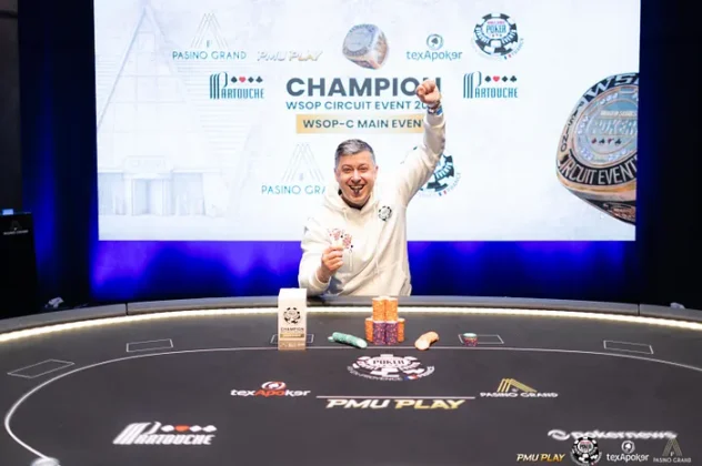 Poker Player's Third Tournament Cash is For a WSOPC Main Event Ring