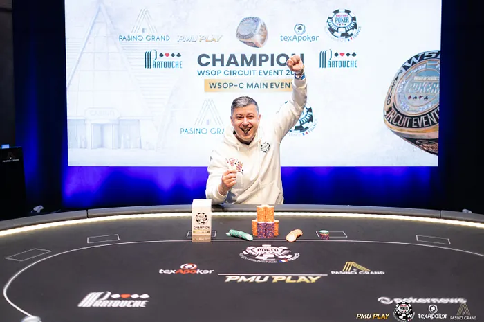 Poker Player's Third Tournament Cash is For a WSOPC Main Event Ring
