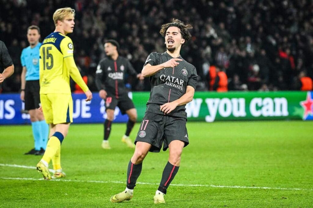 PSG provide update on Vitinha injury after surprise setback in title race
