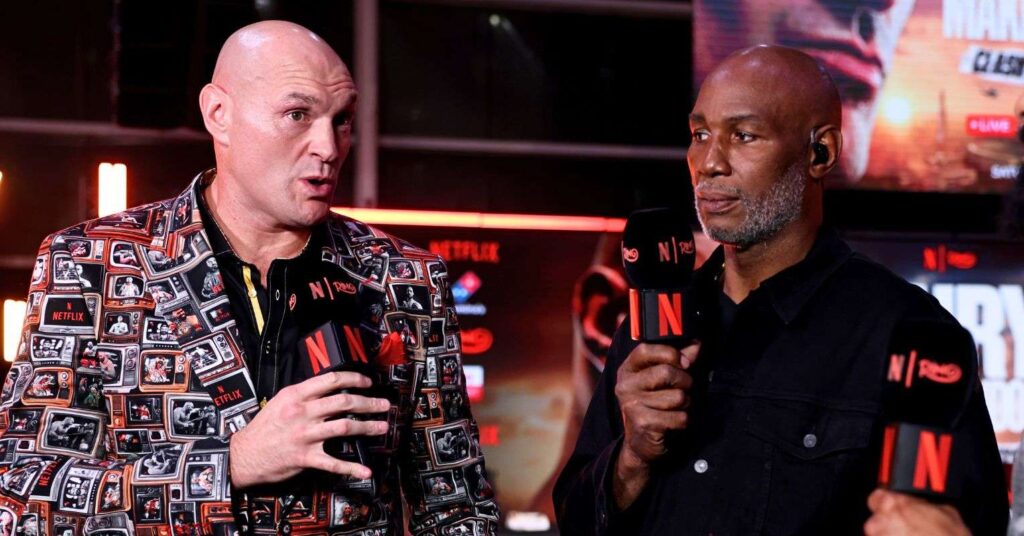 Roy Jones Jr sums up Tyson Fury's chances of beating a prime Lennox Lewis