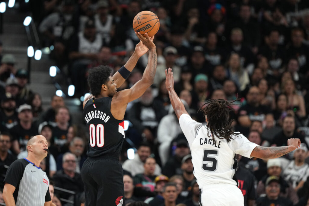 San Antonio vs. Portland, Final Score: Spurs lose Wemby, big 4th quarter lead and Game 2, 103-106