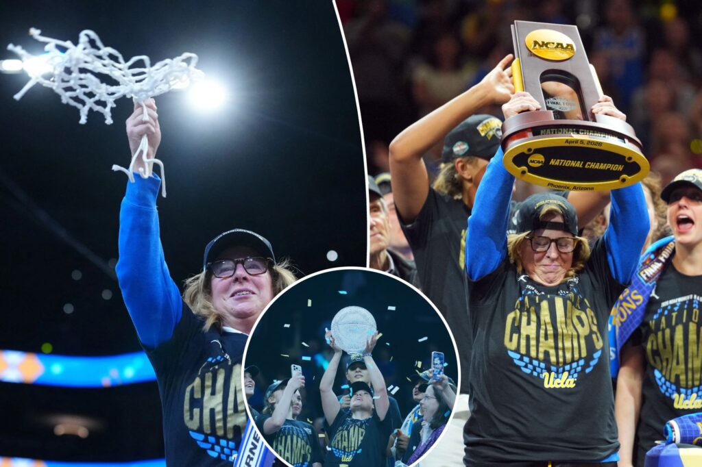The champs are here! UCLA women’s basketball team honored at Lakers-Thunder game