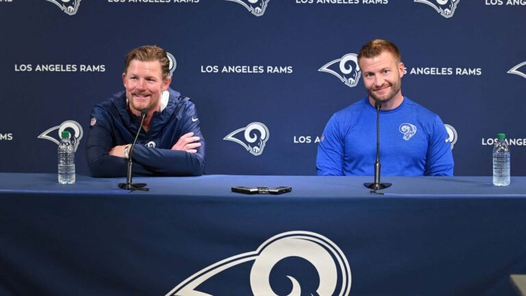 The Los Angeles Rams want to trade down from No. 13 in the 2026 NFL Draft. What offers would make the most sense?