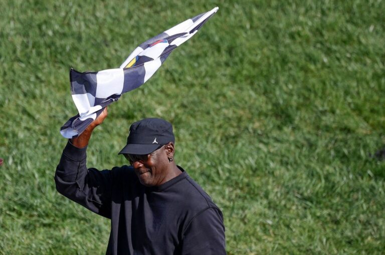 "This kid is on fire" - Michael Jordan praises Reddick after NASCAR Kansas win