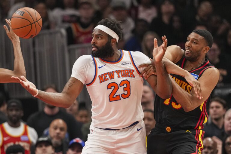 Tony Bradley believes Hawks need to hit Knicks ‘in the mouth first’
