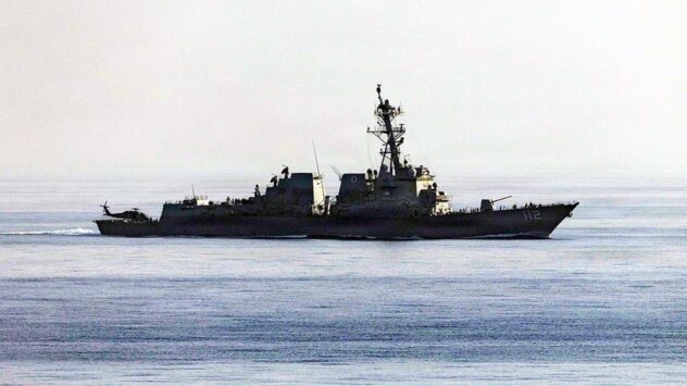 US destroyer interdicts two oil tankers trying to leave Iran during Trump's blockade