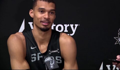 Victor Wembanyama eager for first playoff test as Spurs open prep against Portland