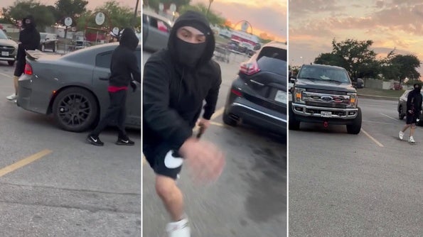 Video captures 2 attempting to steal truck, pulling a gun on owner at Southeast Side H-E-B