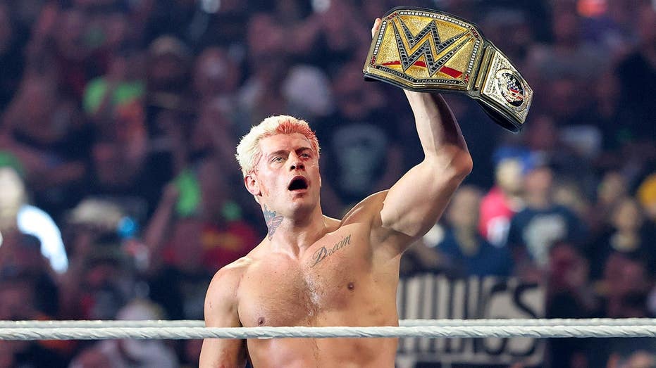 WWE star Cody Rhodes suffers nasty swollen eye after Randy Orton kick at WrestleMania 42