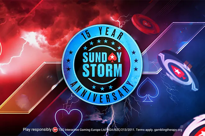 $500K Gtd Sunday Storm 15th Anniversary Phase 1s Are Running Now