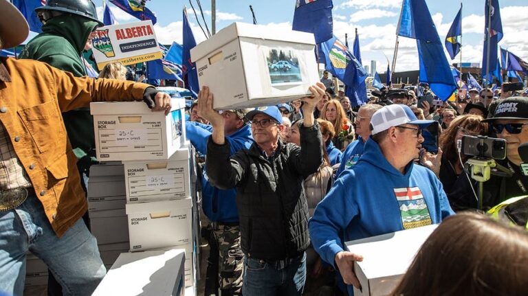 Alberta separatists say they have enough signatures for referendum on leaving Canada