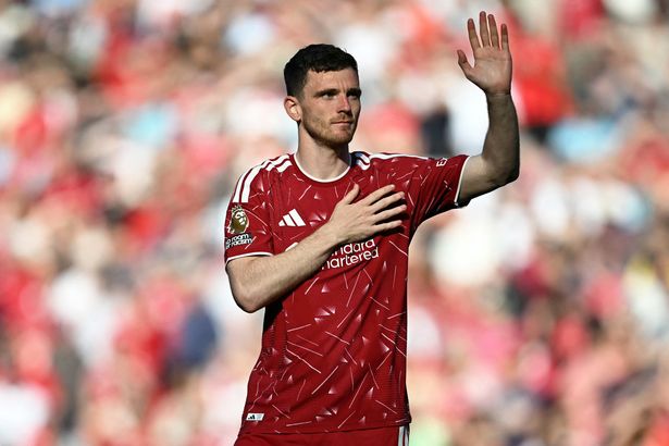 Andy Robertson shows class with Pep Guardiola mention during farewell Liverpool interview