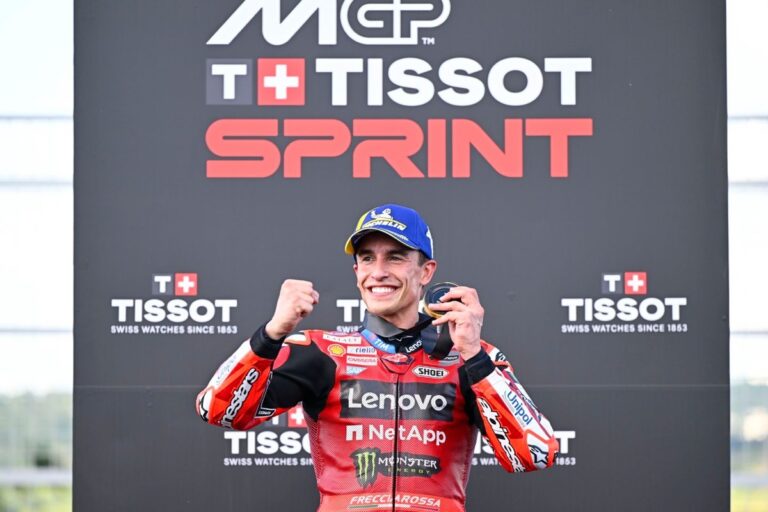 Aprilia riders not ruling out Marc Marquez from 2026 MotoGP title fight