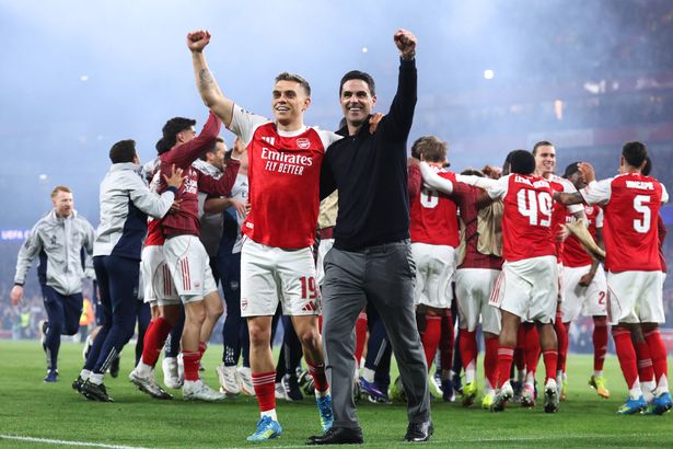Arsenal claim Premier League title after 22-year wait as Man City stumbles vs Bournemouth