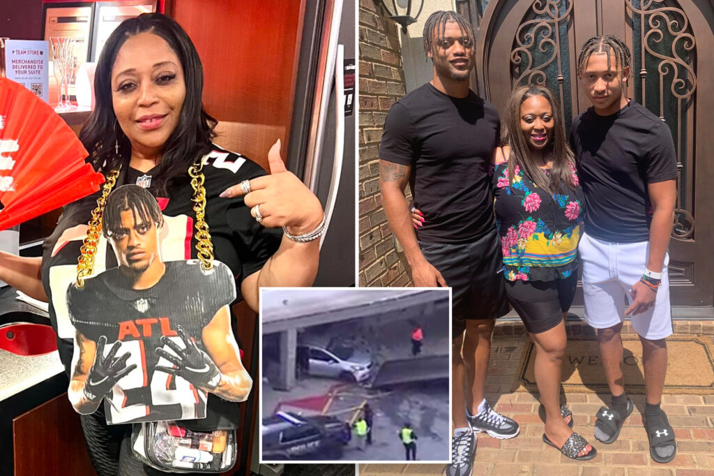 Aunt of Atlanta Falcons stars AJ and Avieon Terrell killed after driver plows into her car in supermarket parking lot