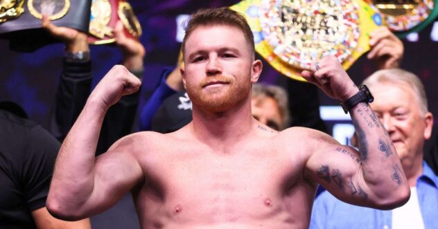 Canelo called out to face fighter who just scored upset of the year: "You cannot beat him"