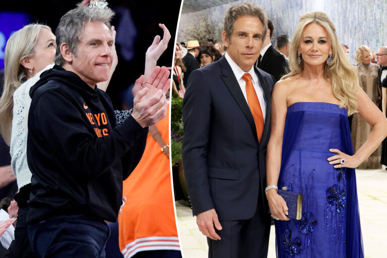 Christine Taylor reveals why husband Ben Stiller skipped the Knicks for the Met Gala