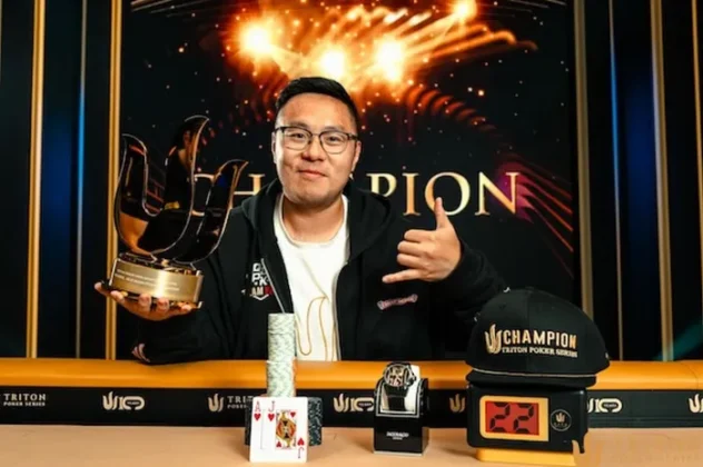 Danny Tang Gets Emotional After Winning $3.5 Million in Triton Main Event