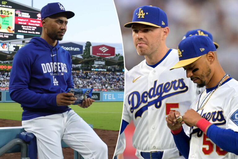 Dodgers counting on Mookie Betts to transform team’s dormant offense