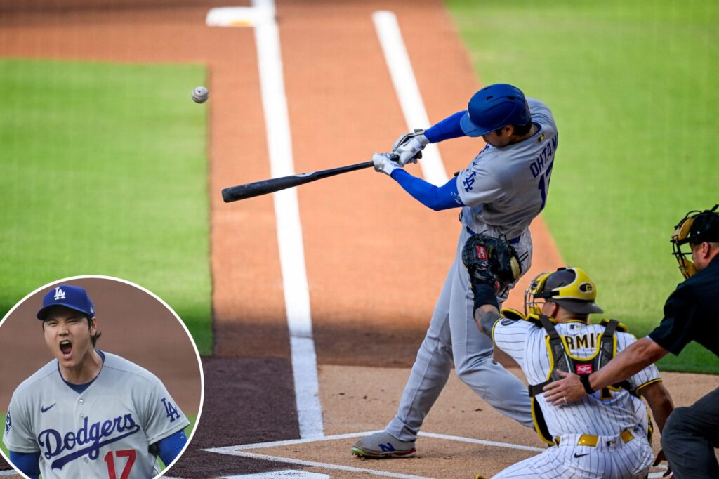 Dodgers’ Shohei Ohtani makes statement with two-way performance in win over Padres