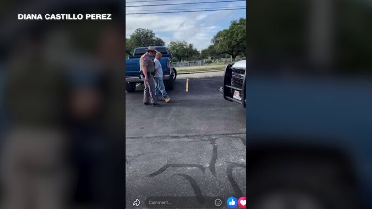 DPS arrest outside West Side library brings ICE response, confusion to early voters