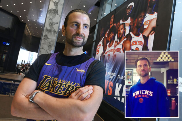 Ex-Knicks fan who sold his ‘fanhood’ on eBay and became Lakers devotee insists he has no regrets