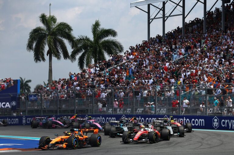 F1 brings Miami GP start time forward amid thunderstorm threat