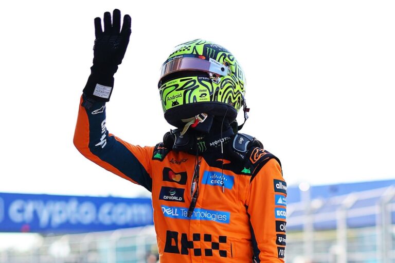 F1 Miami GP: Lando Norris beats Kimi Antonelli to sprint race pole with upgraded McLaren