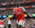 Fit and firing Bukayo Saka injects fresh belief into Arsenal’s title challenge