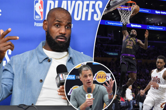 Game ball that may have ended marriage between LeBron James, Lakers