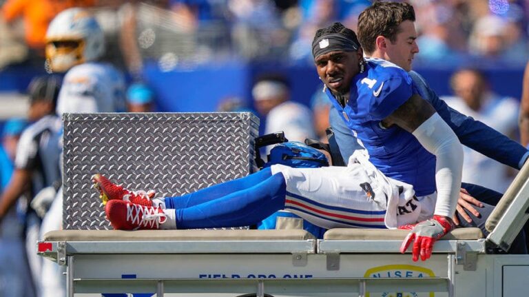 Giants star Malik Nabers underwent second surgery to remove scar tissue on injured knee: reports
