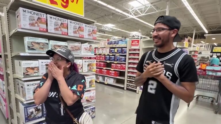 HEB gives out groceries, Spurs tickets to surprised shoppers on Southeast Side