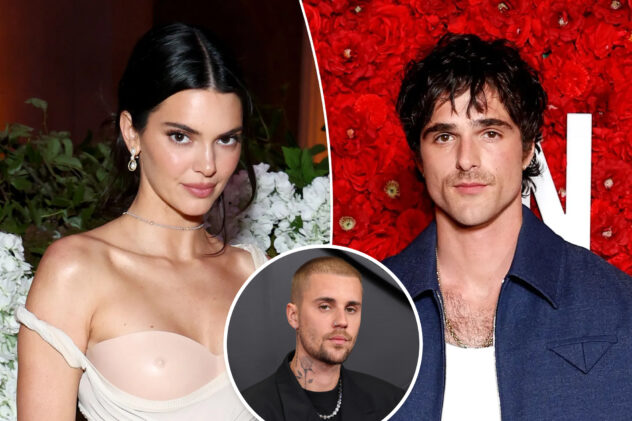 How Justin Bieber played Cupid for Kendall Jenner and Jacob Elordi — and why they’re trying to hide the romance