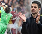 'It's an obvious error': Arteta praises referee for disallowing late West Ham equaliser – video